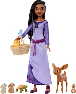 Foto 1 | Set De Juguetes Mattel Disney Wish Woodland Animals Of Rosas Con Asha - Venta Internacional.
