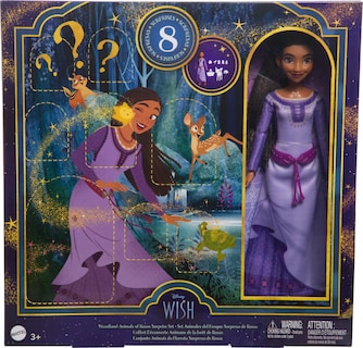 Foto 6 | Set De Juguetes Mattel Disney Wish Woodland Animals Of Rosas Con Asha - Venta Internacional.