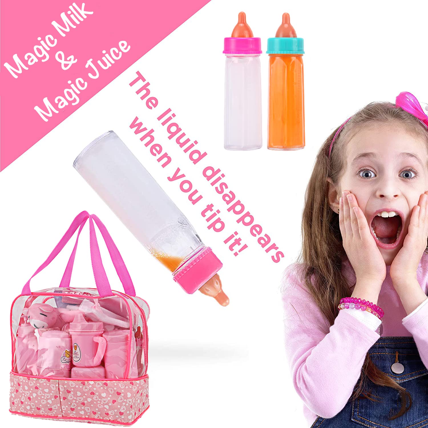 Foto 2 | Bolsa con Accesorios para Muñecas Liberty Imports 28 Unidades - Venta Internacional