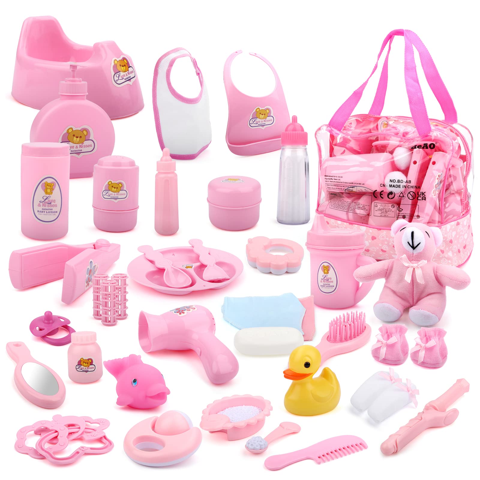 Foto 2 pulgar | Bolsa con Accesorios para Muñecas Deao 40 Piezas - Venta Internacional