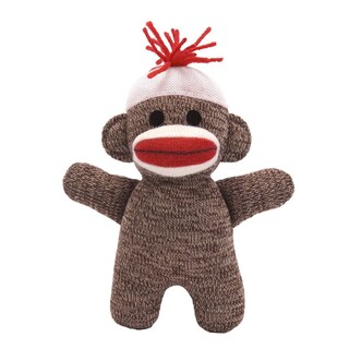 Foto 1 | Calcetín Doll Schylling Mono Bebé Marrón 16.5 cm - Venta Internacional