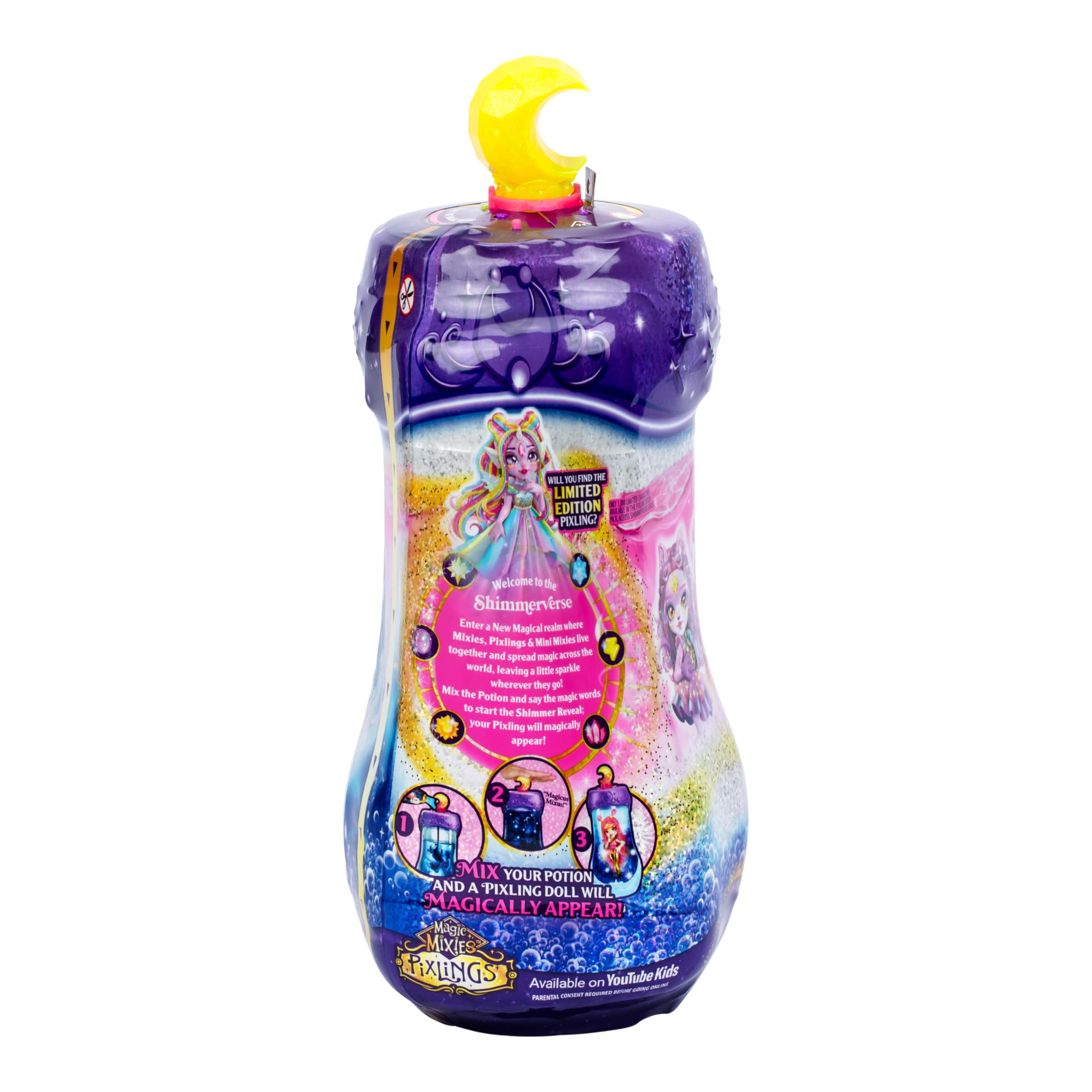 Foto 2 | Muñeca Magic Mixies Pixlings Shimmerverse Tiggz Tigger - Venta Internacional
