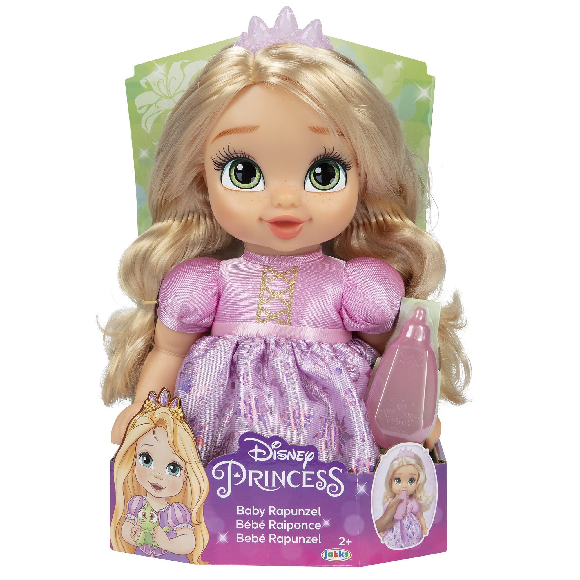 Foto 7 pulgar | Muñeca Rapunzel Disney con Botella y Tiara - Venta Internacional