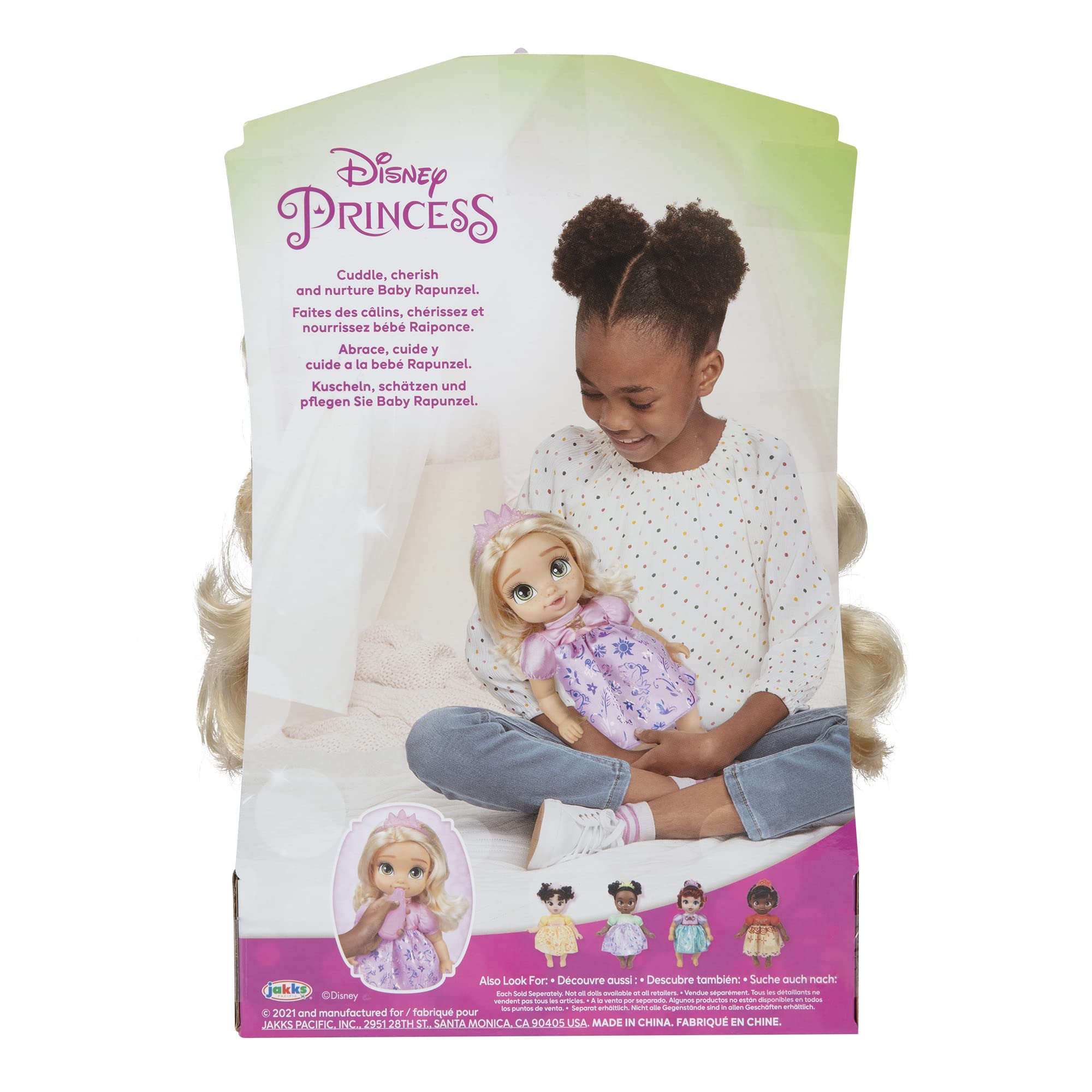 Foto 8 pulgar | Muñeca Rapunzel Disney con Botella y Tiara - Venta Internacional