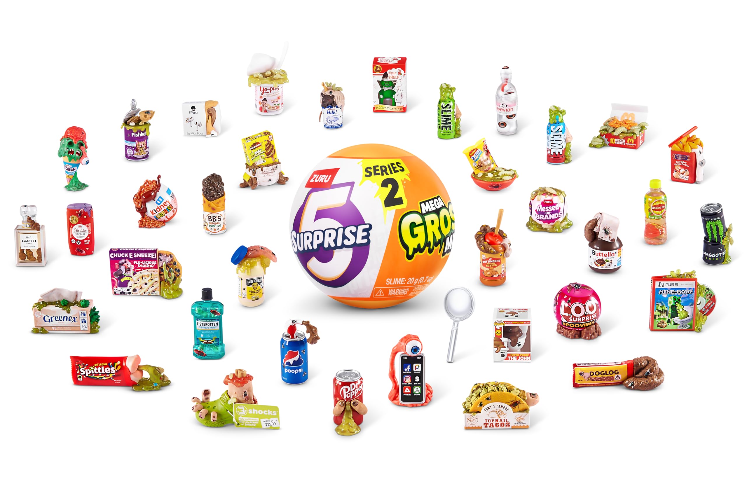 Foto 4 pulgar | Toy 5 Surprise Mega Gross Minis Series 2 Zuru Para Niños - Venta Internacional.