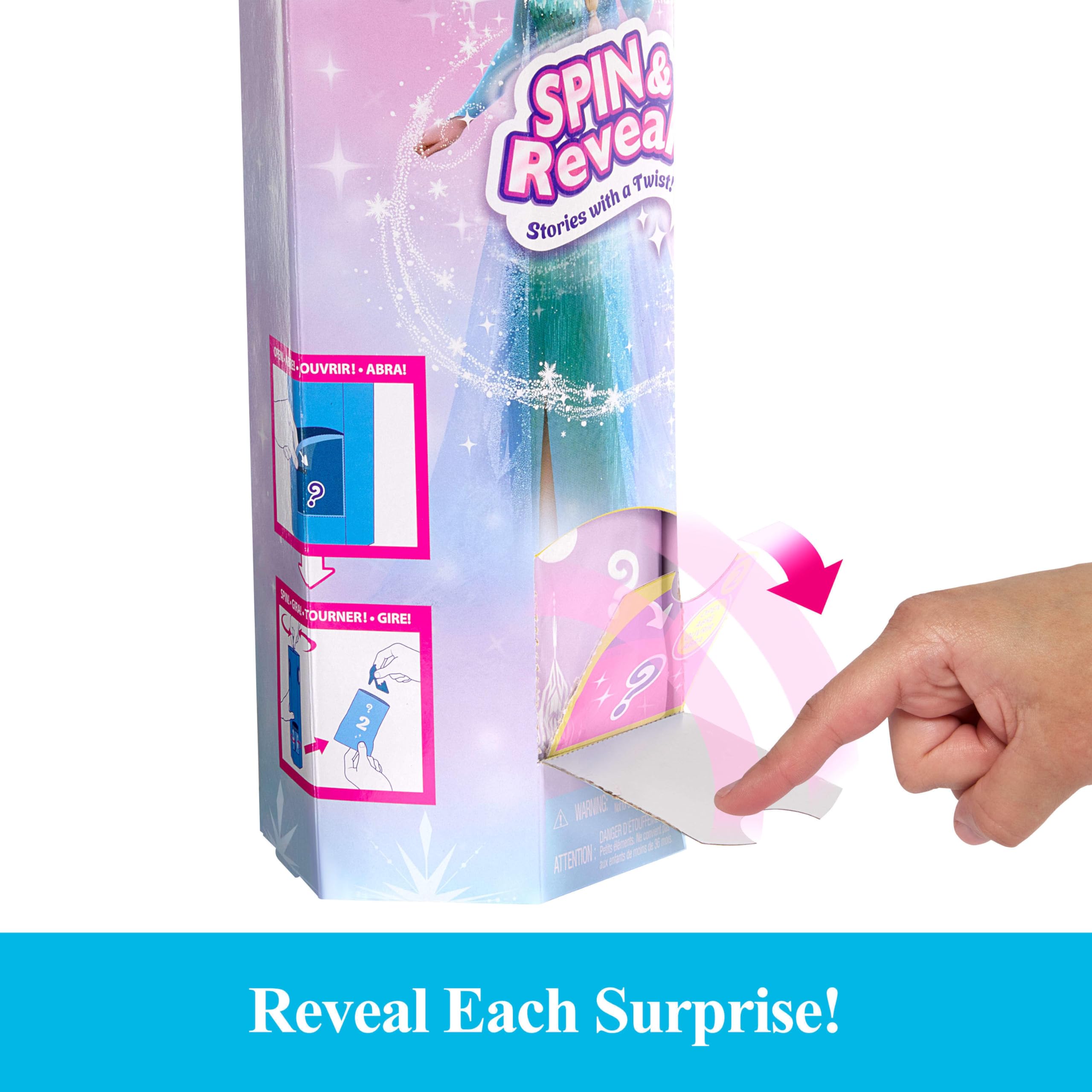 Foto 5 pulgar | Muñeca De Moda Mattel Disney Frozen Elsa Con 11 Sorpresas - Venta Internacional.