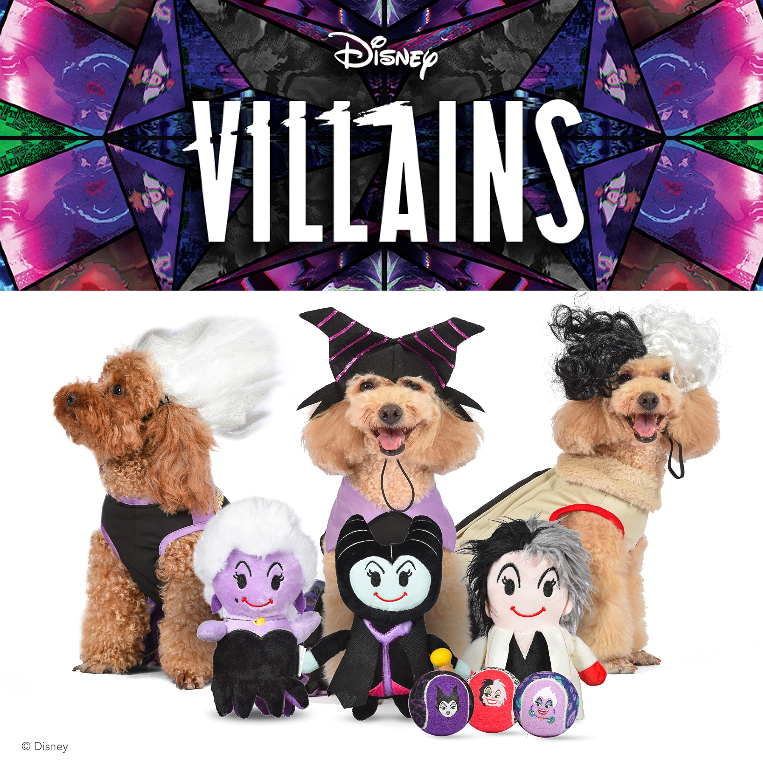 Foto 6 pulgar | Peluche Para Perros, Villanos De Disney, Maléfica, 23 Cm, Disney - Venta Internacional.
