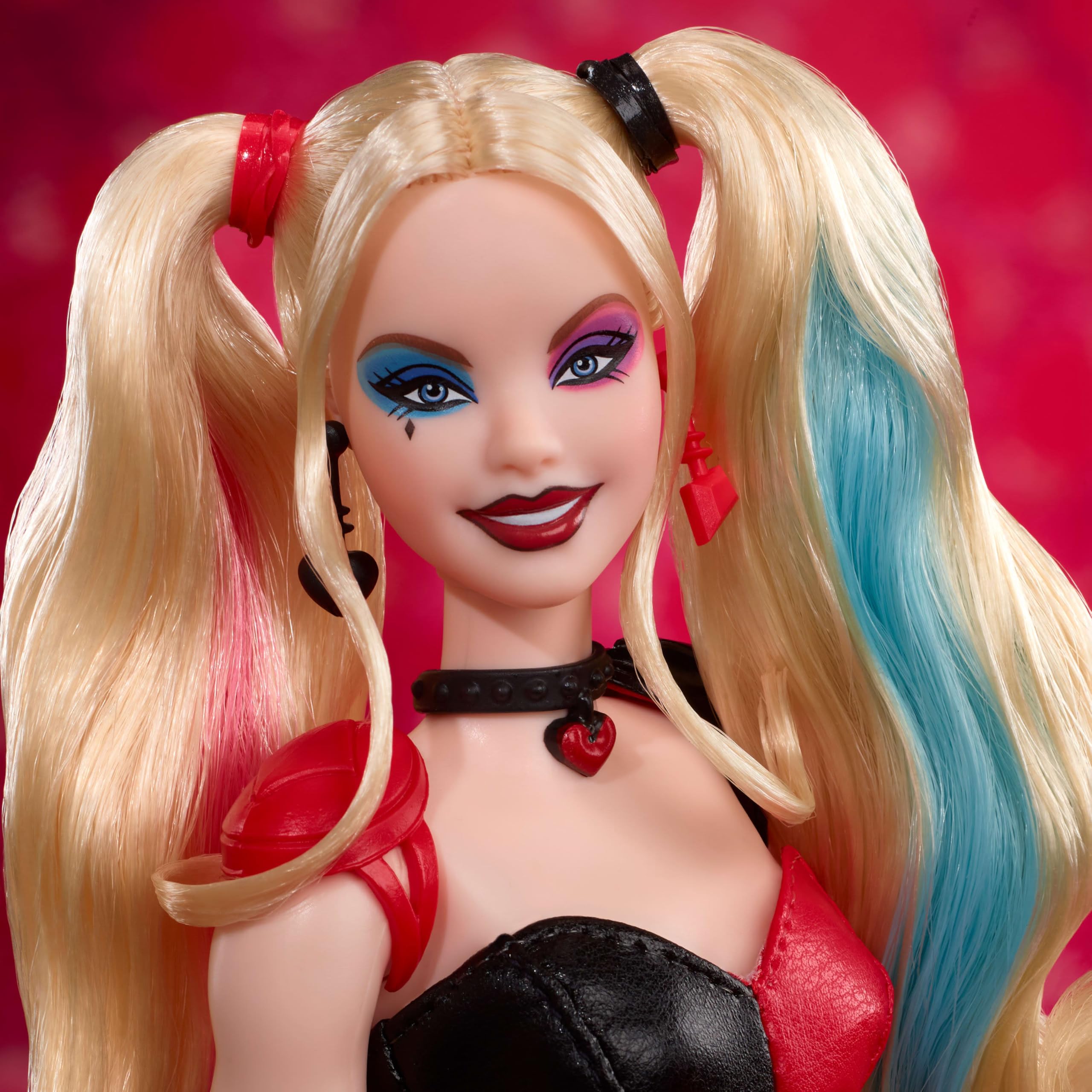 Foto 3 pulgar | Muñeca De Coleccionista Barbie Signature Harley Quinn Con Mazo - Venta Internacional.