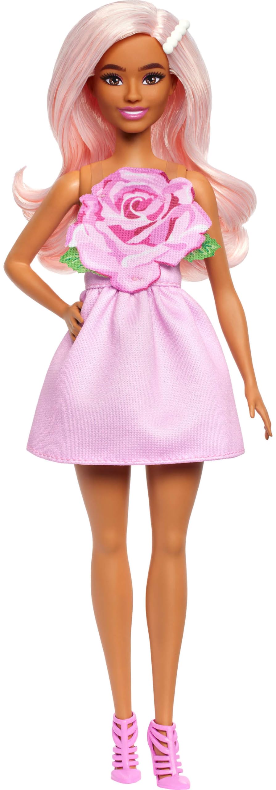 Foto 6 pulgar | Muñeca De Moda Barbie Fashionistas #238 Con Pelo Rosa Pastel - Venta Internacional.
