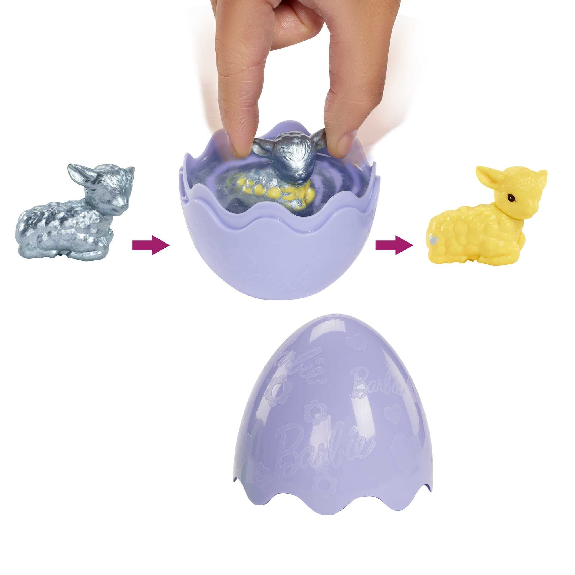Foto 3 pulgar | Huevo De Pascua Toy Barbie Color Reveal Con 6 Sorpresas Hcc74 - Venta Internacional.