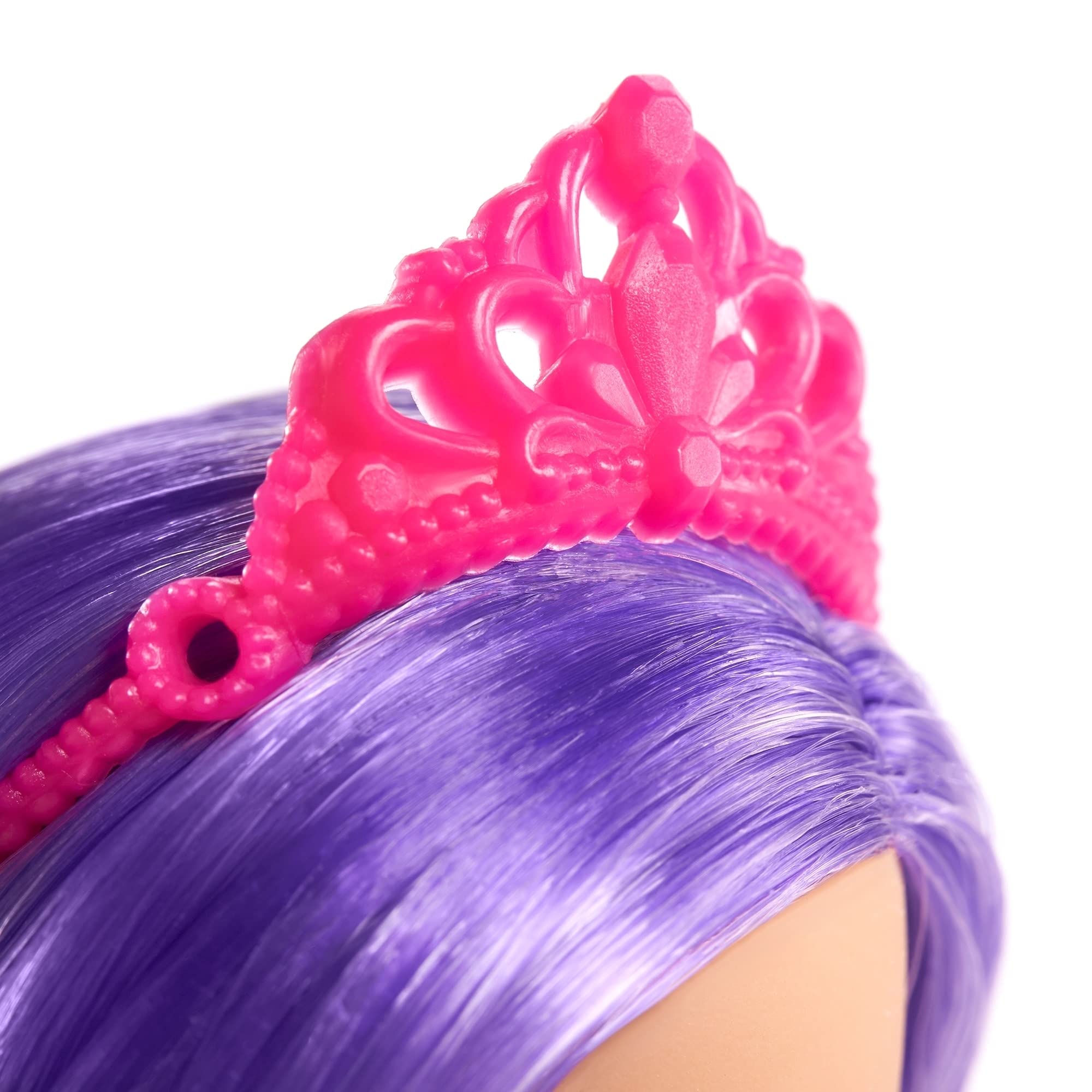 Foto 3 pulgar | Muñeca Barbie Fairy Ballerina Con Pelo Morado De 12 Pulgadas Con Accesorios - Venta Internacional.