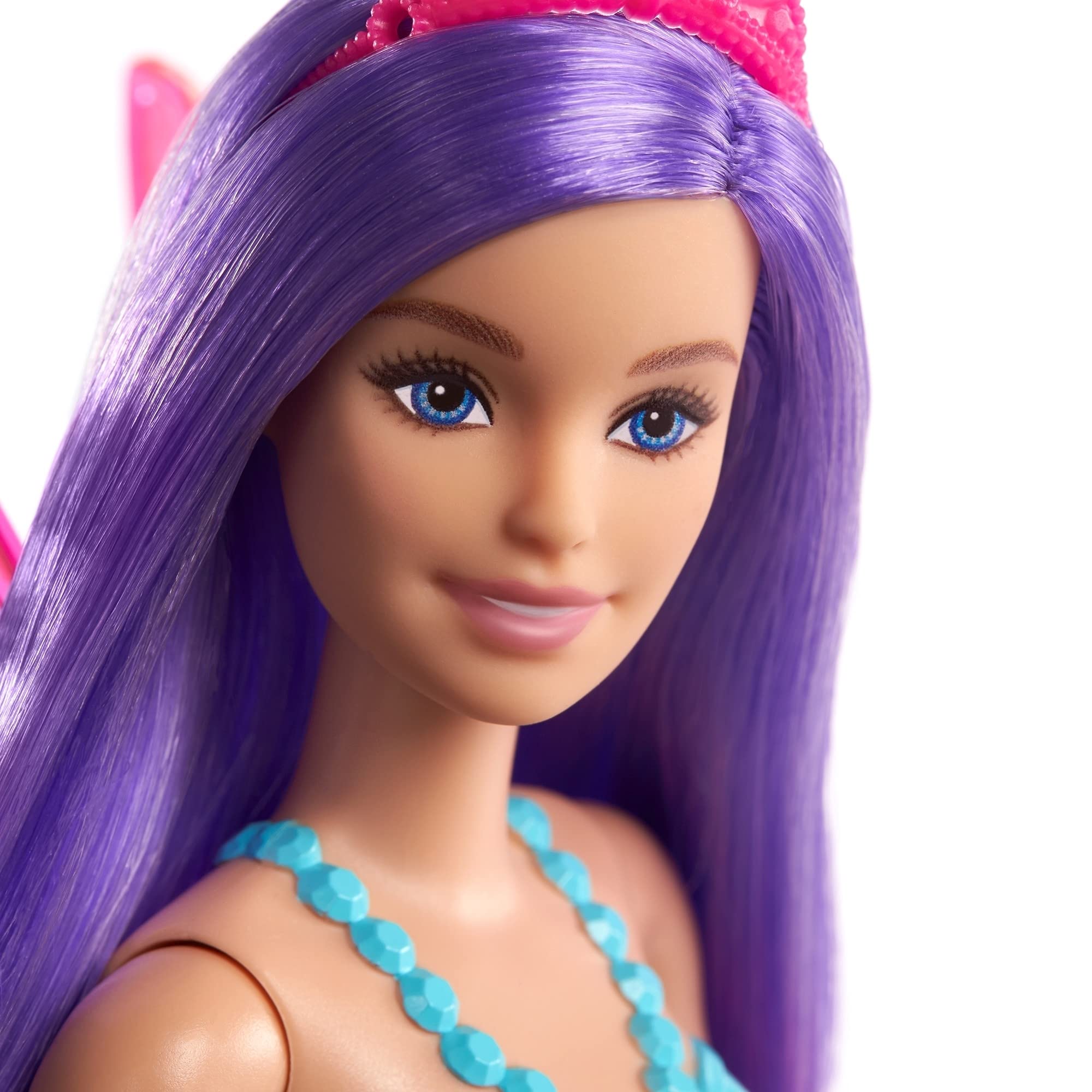 Foto 5 pulgar | Muñeca Barbie Fairy Ballerina Con Pelo Morado De 12 Pulgadas Con Accesorios - Venta Internacional.