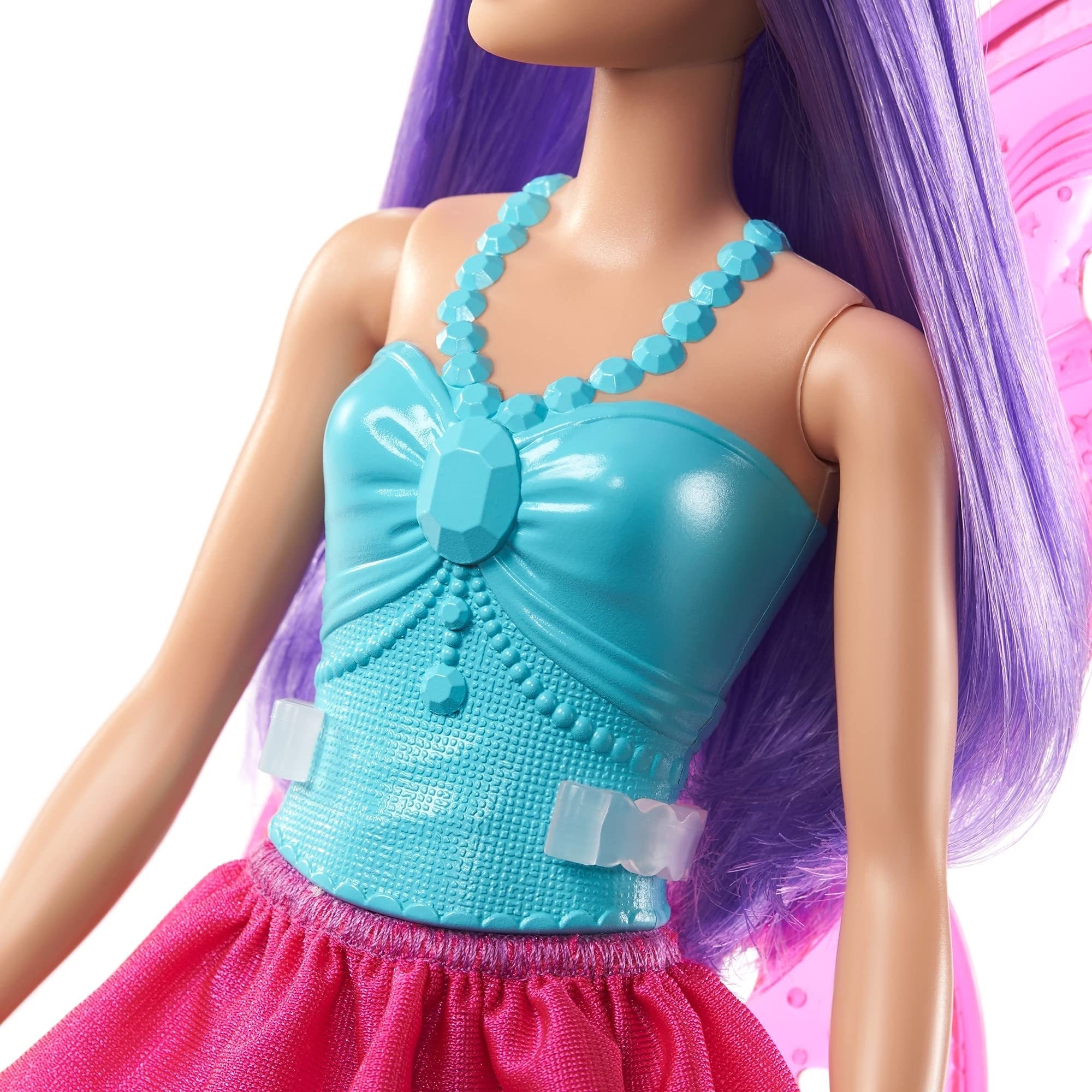 Foto 6 pulgar | Muñeca Barbie Fairy Ballerina Con Pelo Morado De 12 Pulgadas Con Accesorios - Venta Internacional.