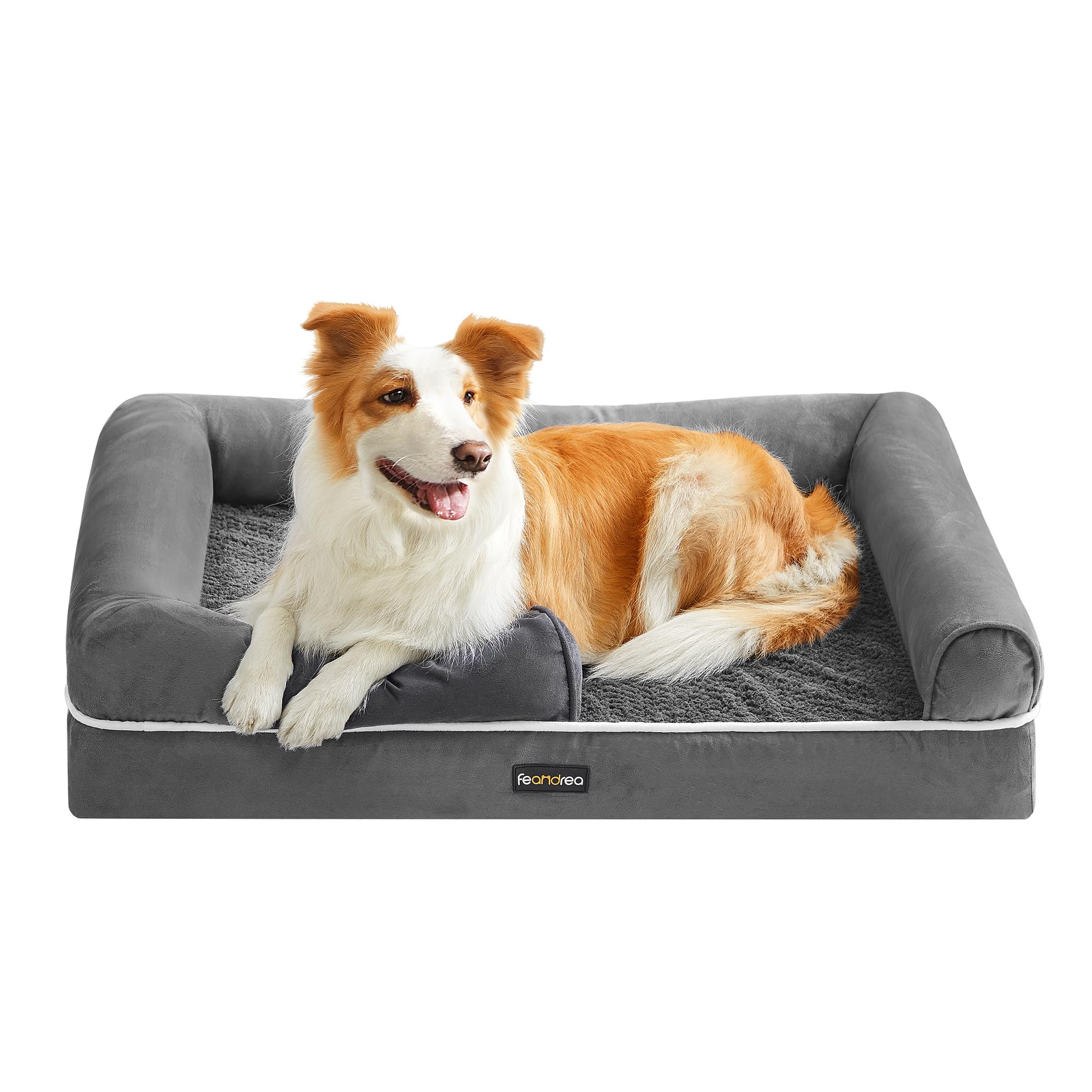 Cama Ortopédica Para Perros Feandrea, Funda Extraíble Y Lavable