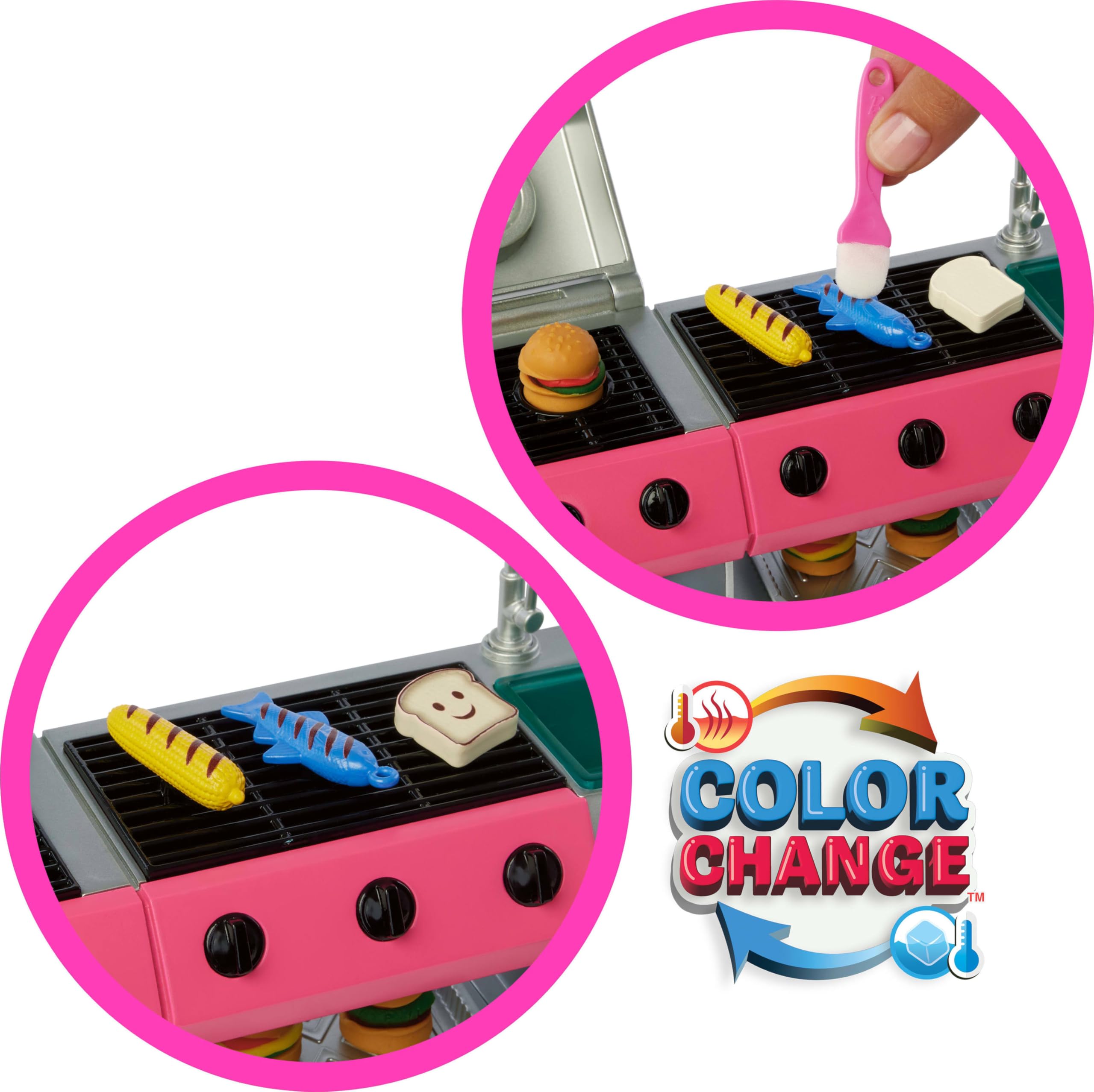 Foto 5 pulgar | Playset Barbie Dream Camper Con Columpio Para Tienda De Campaña En El Techo Y Más De 60 Pulgadas - Venta Internacional.