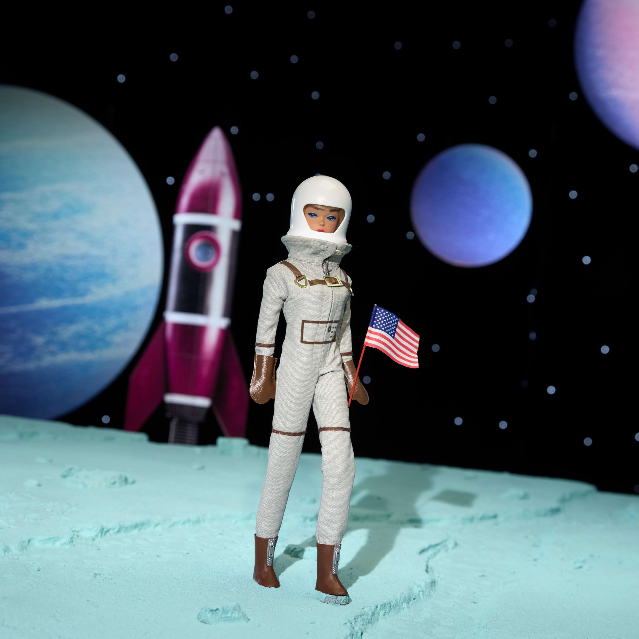 Foto 3 pulgar | Muñeca Barbie Miss Astronaut 1965 Vintage Repro 60 Aniversario. - Venta Internacional.