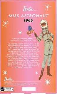 Foto 6 | Muñeca Barbie Miss Astronaut 1965 Vintage Repro 60 Aniversario. - Venta Internacional.