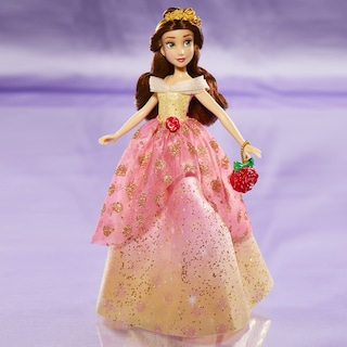 Foto 2 | Muñeca Moderna De Disney Princess Life Belle Con 10 Atuendos - Venta Internacional.