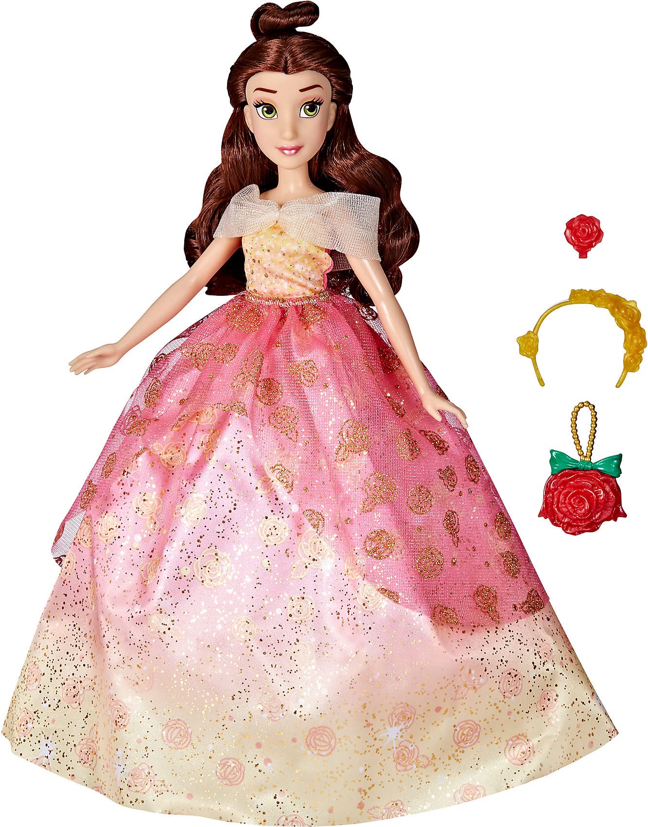 Foto 4 pulgar | Muñeca Moderna De Disney Princess Life Belle Con 10 Atuendos - Venta Internacional.