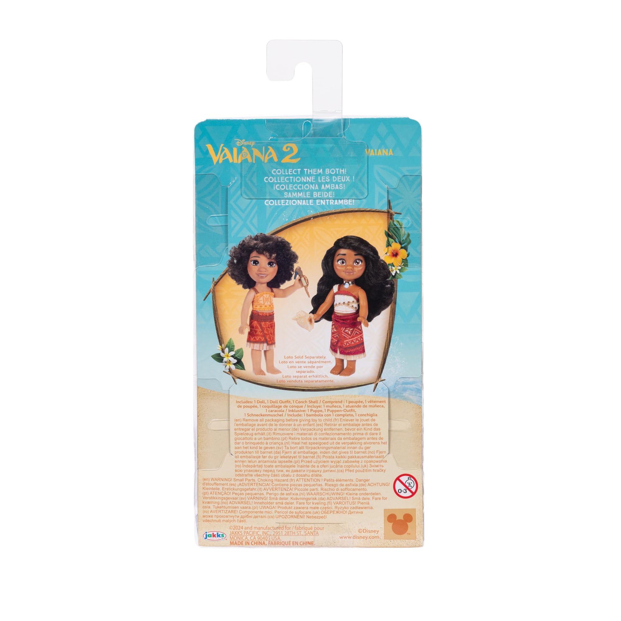 Foto 7 pulgar | Muñeca Disney Moana 2 6 Moana Petite Para Niños - Venta Internacional.