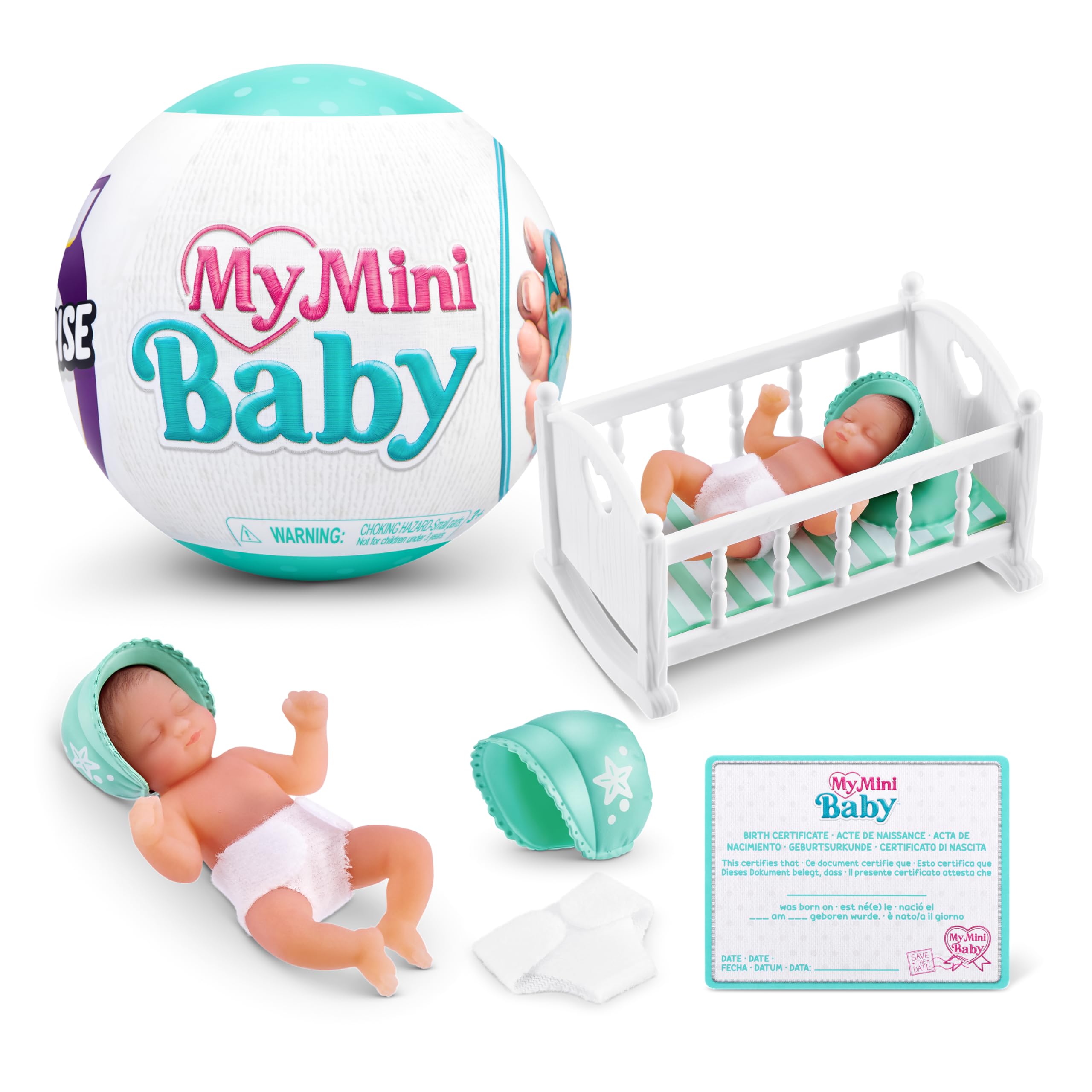 Coleccionable Toy Zuru 5 Surprise My Mini Baby Series 1 Para Niña - Venta Internacional.