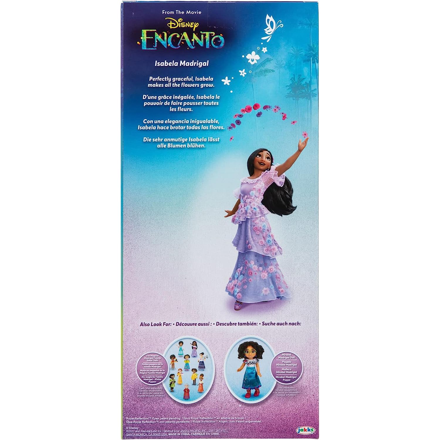 Foto 8 pulgar | Muñeca Toy Figure Disney Encanto Isabela Para Niños Mayores De 3 Años - Venta Internacional.