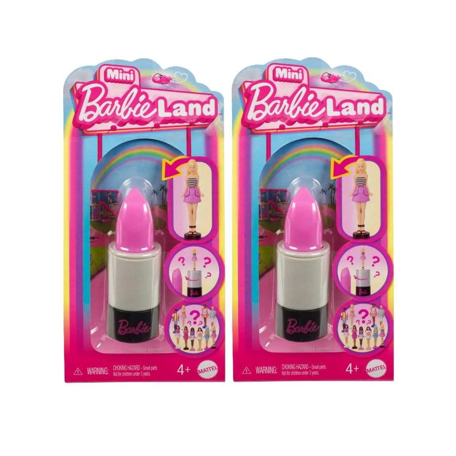 Muñecas Barbie Mini Barbieland Fashionistas De 1.5 Pulgadas X2 - Venta Internacional.