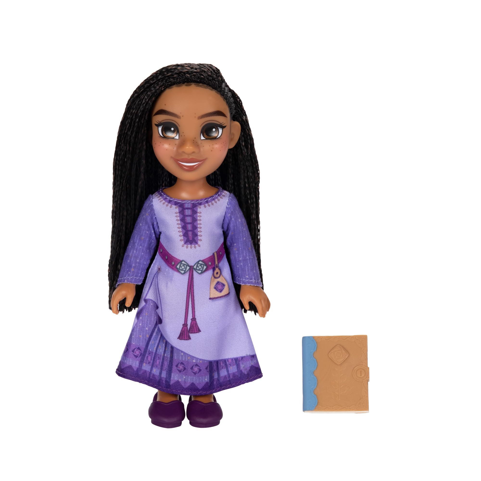 Muñeca Jakks Pacific Disney Wish Asha Petite De 15 Cm Con Ropa - Venta Internacional.