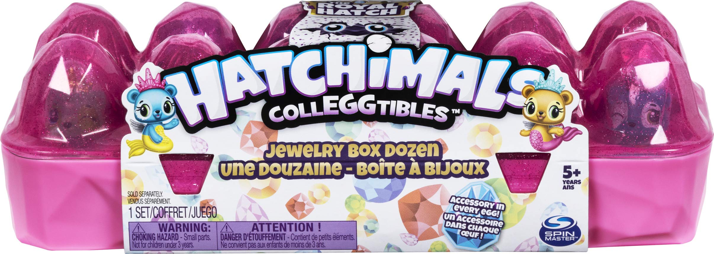 Foto 3 pulgar | Joyero Colleggtibles De Toy Hatchimals Royal Dozen, Paquete De 12 - Venta Internacional.