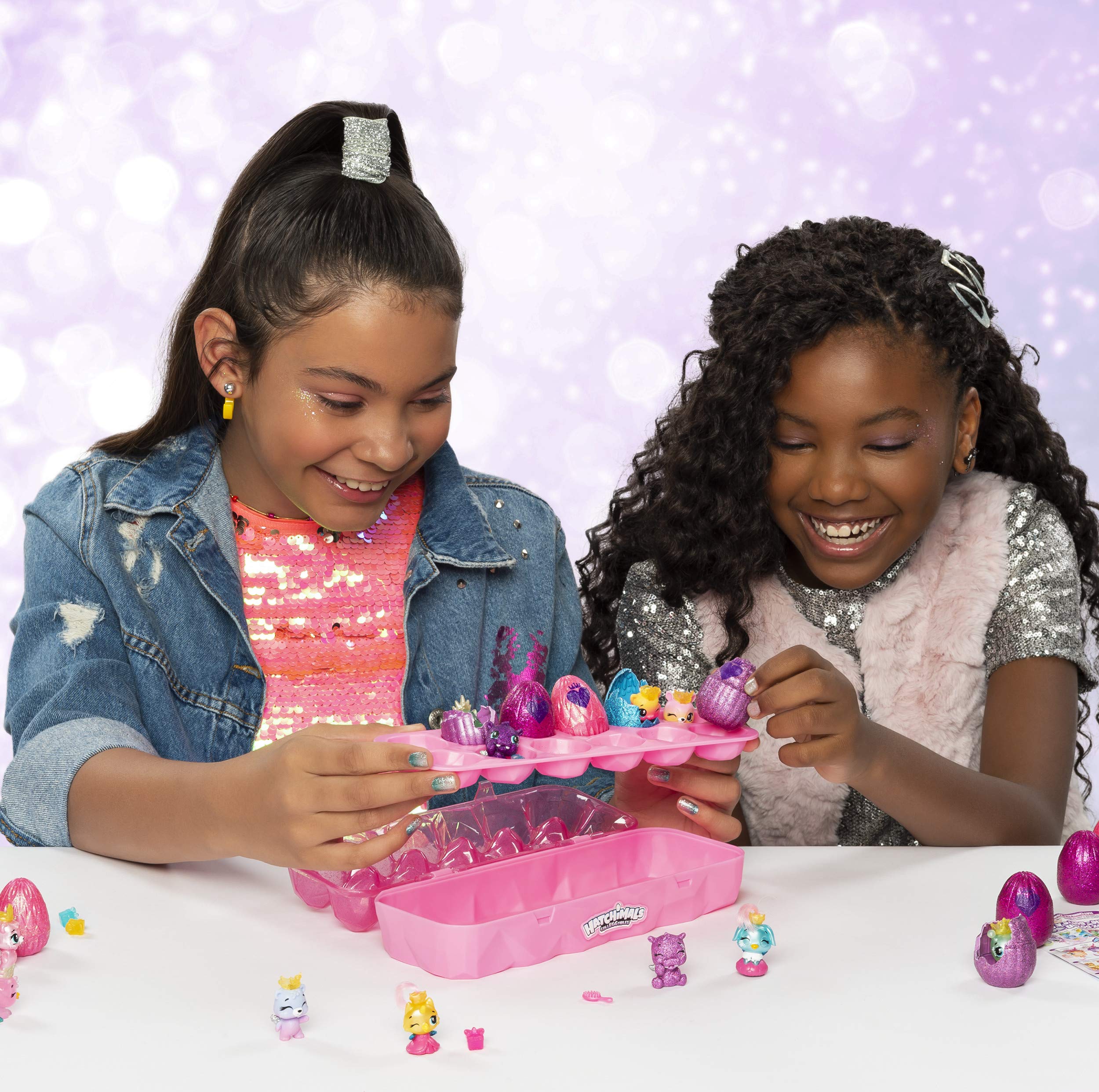Foto 7 pulgar | Joyero Colleggtibles De Toy Hatchimals Royal Dozen, Paquete De 12 - Venta Internacional.
