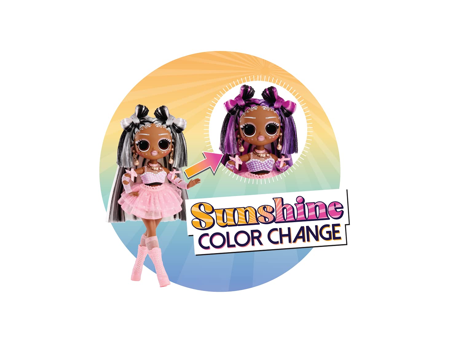 Foto 3 pulgar | Muñeca De Moda L.o.l. ¡sorpresa! Dios Mío, Sunshine Con Cabello Que Cambia De Color - Venta Internacional.