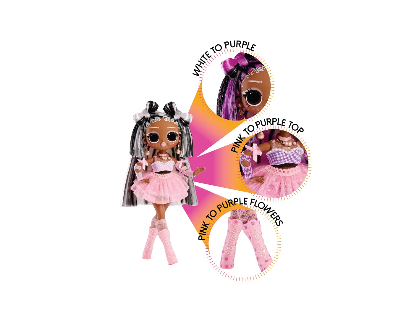 Foto 5 pulgar | Muñeca De Moda L.o.l. ¡sorpresa! Dios Mío, Sunshine Con Cabello Que Cambia De Color - Venta Internacional.