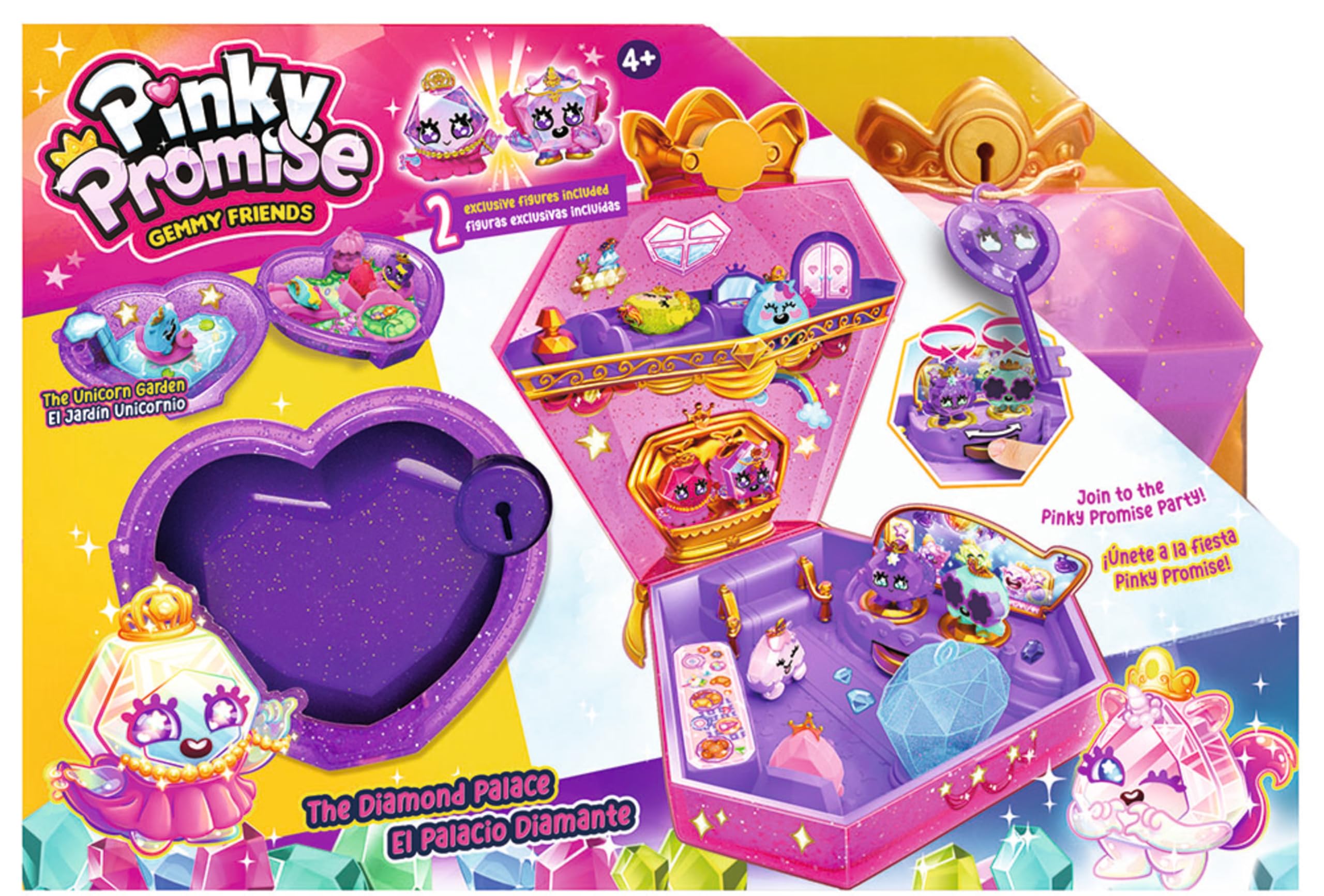 Set De Juguete Princess Jewelry Pinky Promise Gemmy Friends - Venta Internacional.