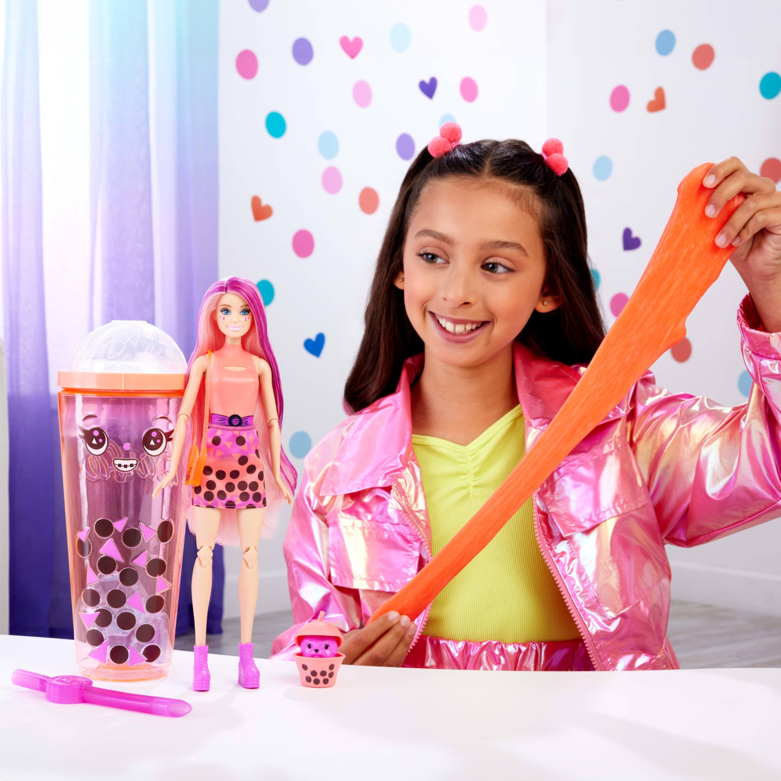 Foto 3 pulgar | Muñeca Moderna Barbie Pop Reveal Bubble Tea Con 8 Sorpresas - Venta Internacional.