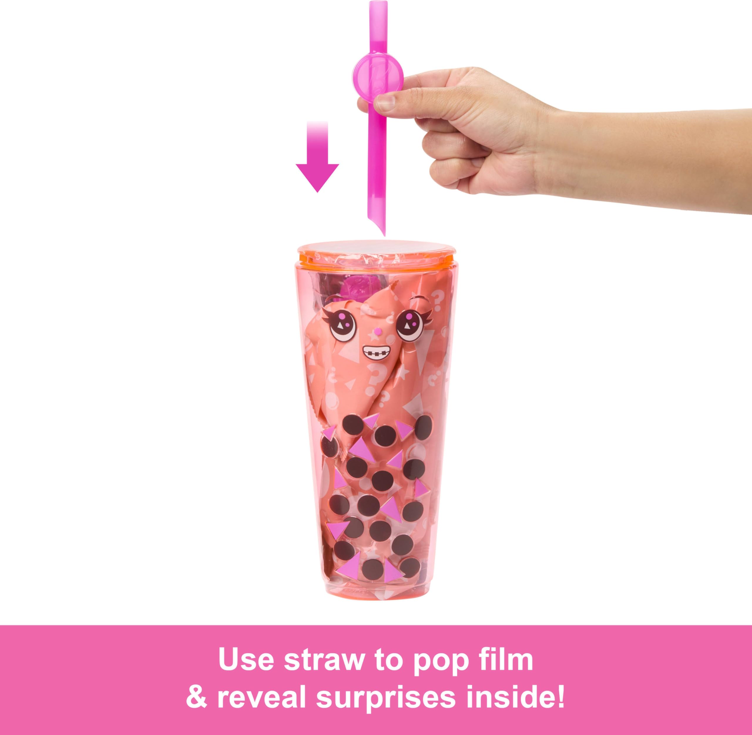 Foto 4 pulgar | Muñeca Moderna Barbie Pop Reveal Bubble Tea Con 8 Sorpresas - Venta Internacional.