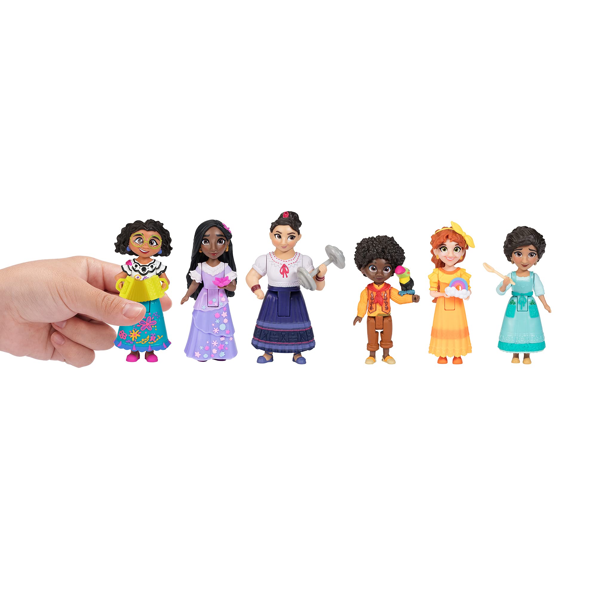 Foto 3 pulgar | Juego De 6 Figuras De Muñecas Disney Encanto The Madrigal Family - Venta Internacional.