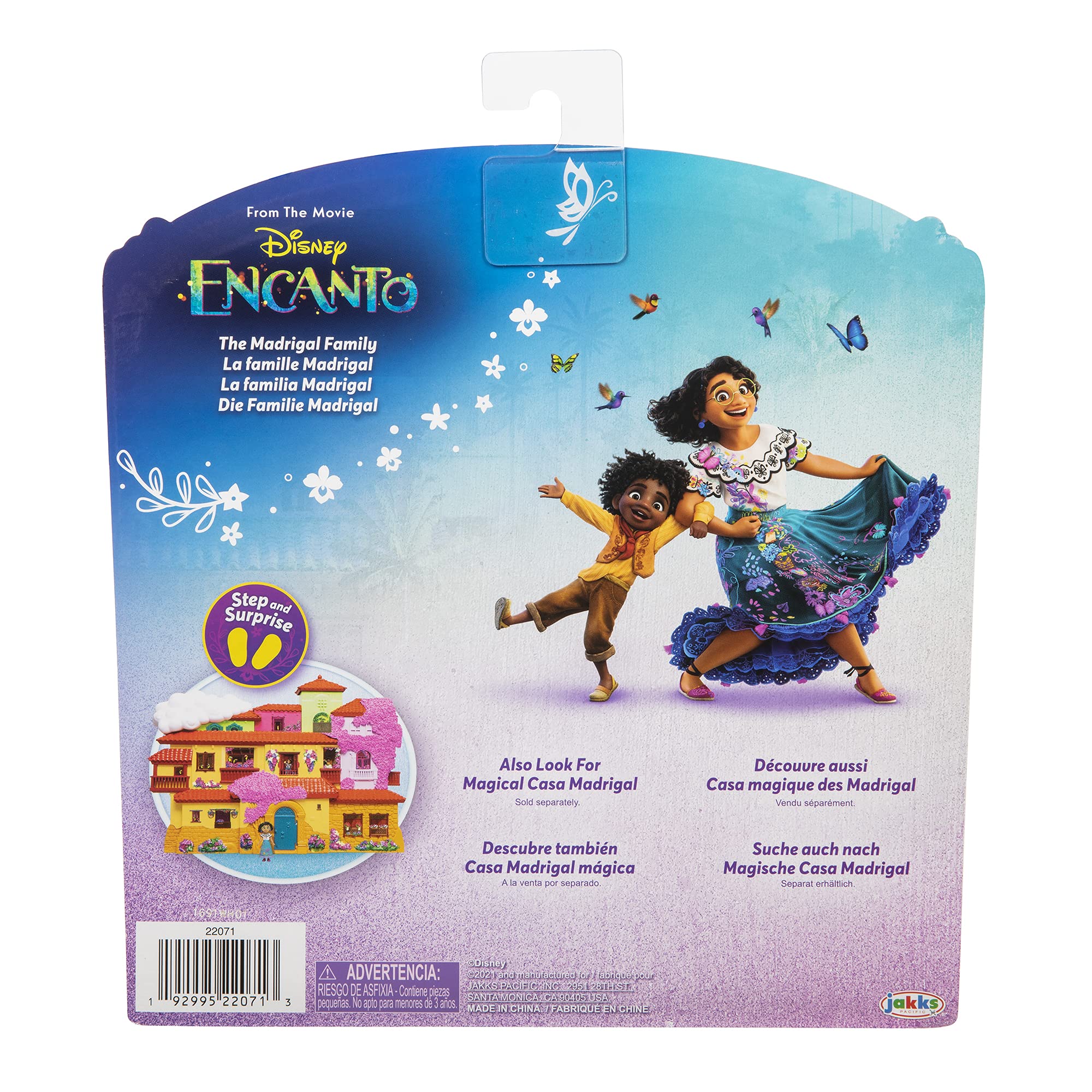 Foto 7 | Juego De 6 Figuras De Muñecas Disney Encanto The Madrigal Family - Venta Internacional.