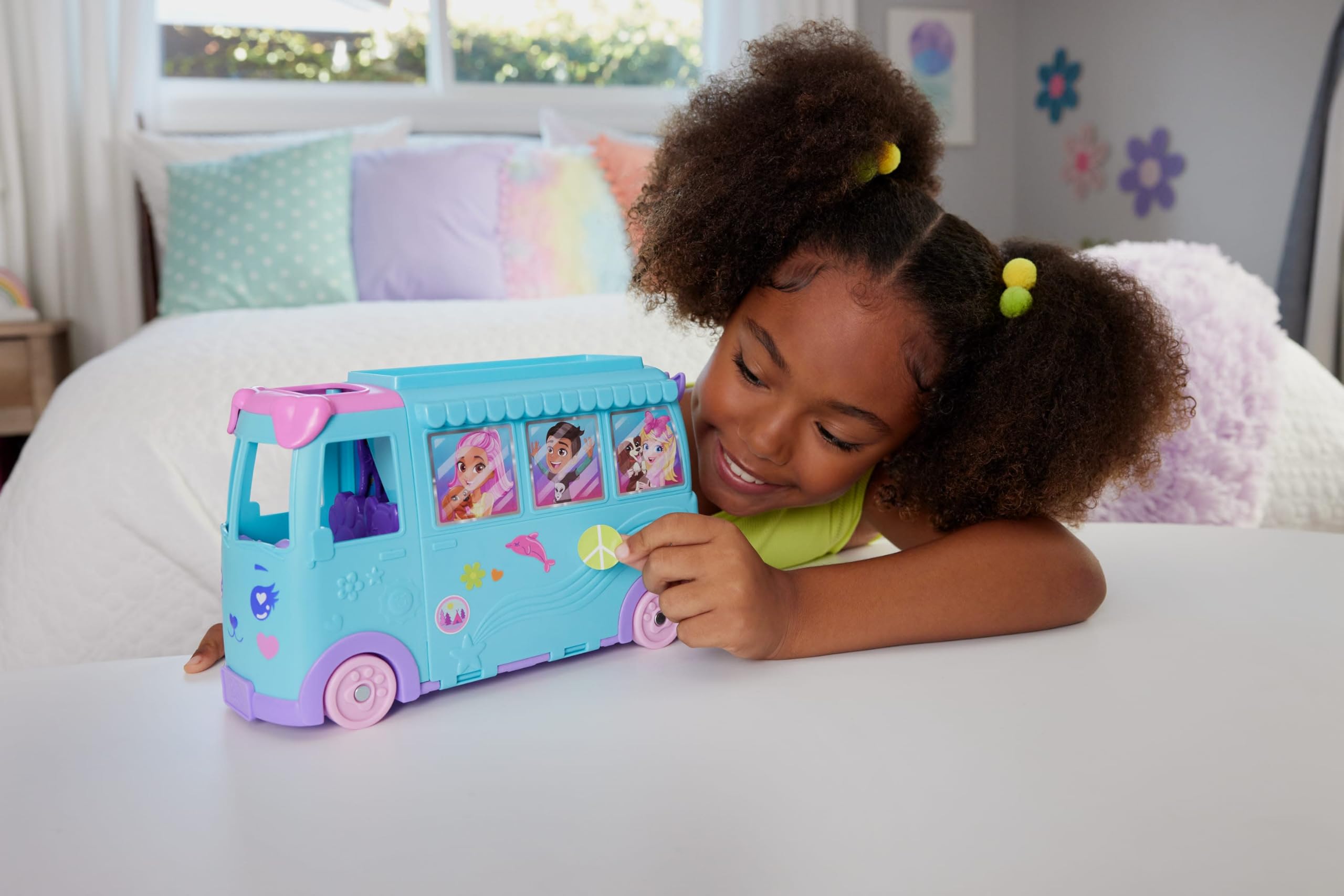 Foto 3 pulgar | Micromuñecas Polly Pocket De Playset Con Autocaravana Transforming - Venta Internacional.