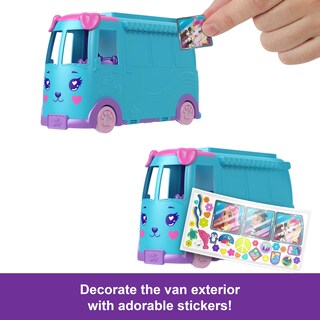 Foto 7 | Micromuñecas Polly Pocket De Playset Con Autocaravana Transforming - Venta Internacional.