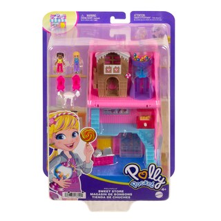 Foto 6 | Set De Juego Polly Pocket Pollyville Sweet Store Con 2 Micromuñecas - Venta Internacional.