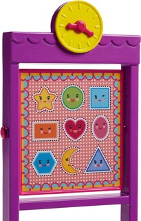 Foto 5 | Muñecas Playset Barbie Teacher Con Muñeca Moderna, Muñeca Pequeña Y Collar - Venta Internacional.