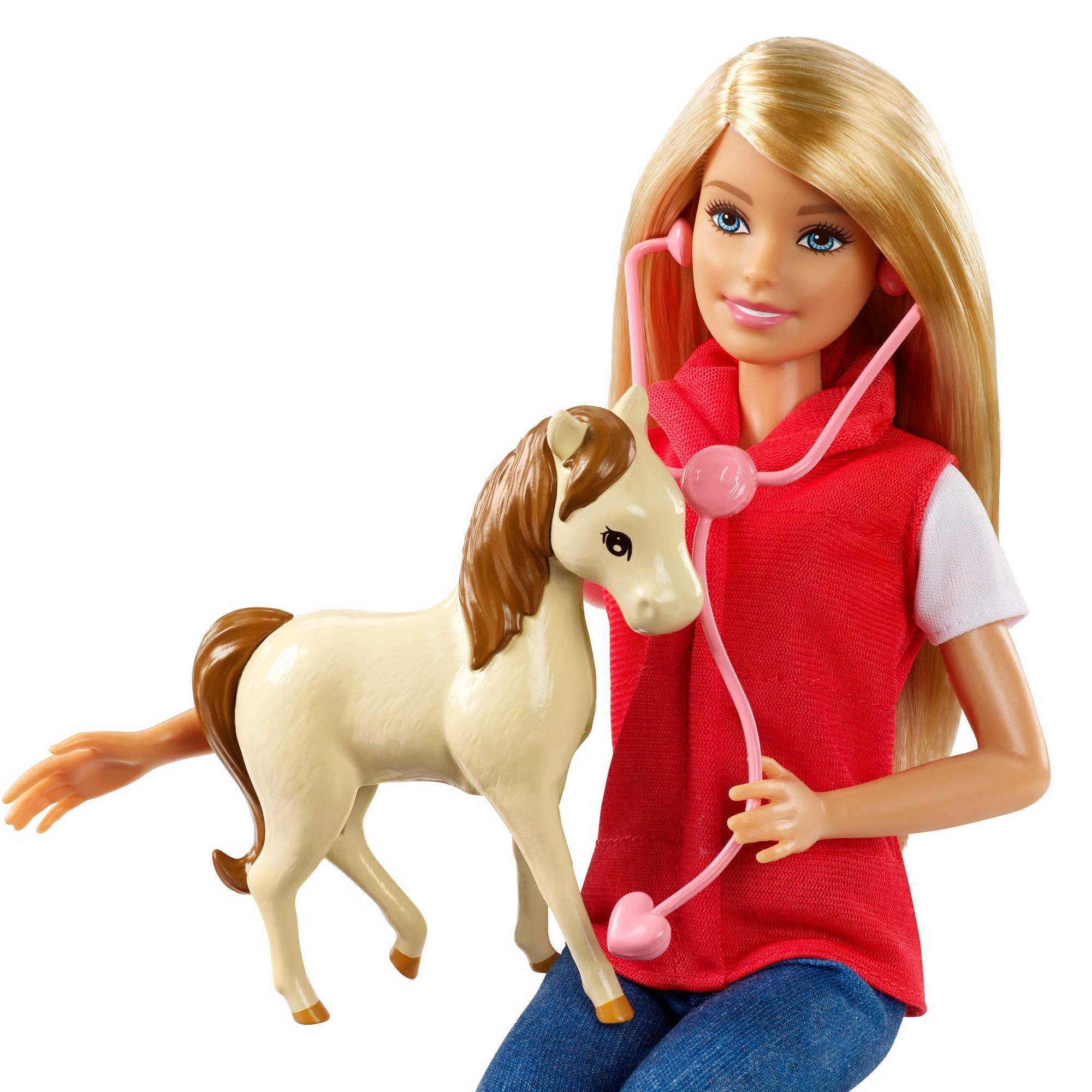 Foto 5 pulgar | Set De Juego Barbie Sweet Orchard Farm Blonde Con 7 Animales - Venta Internacional.