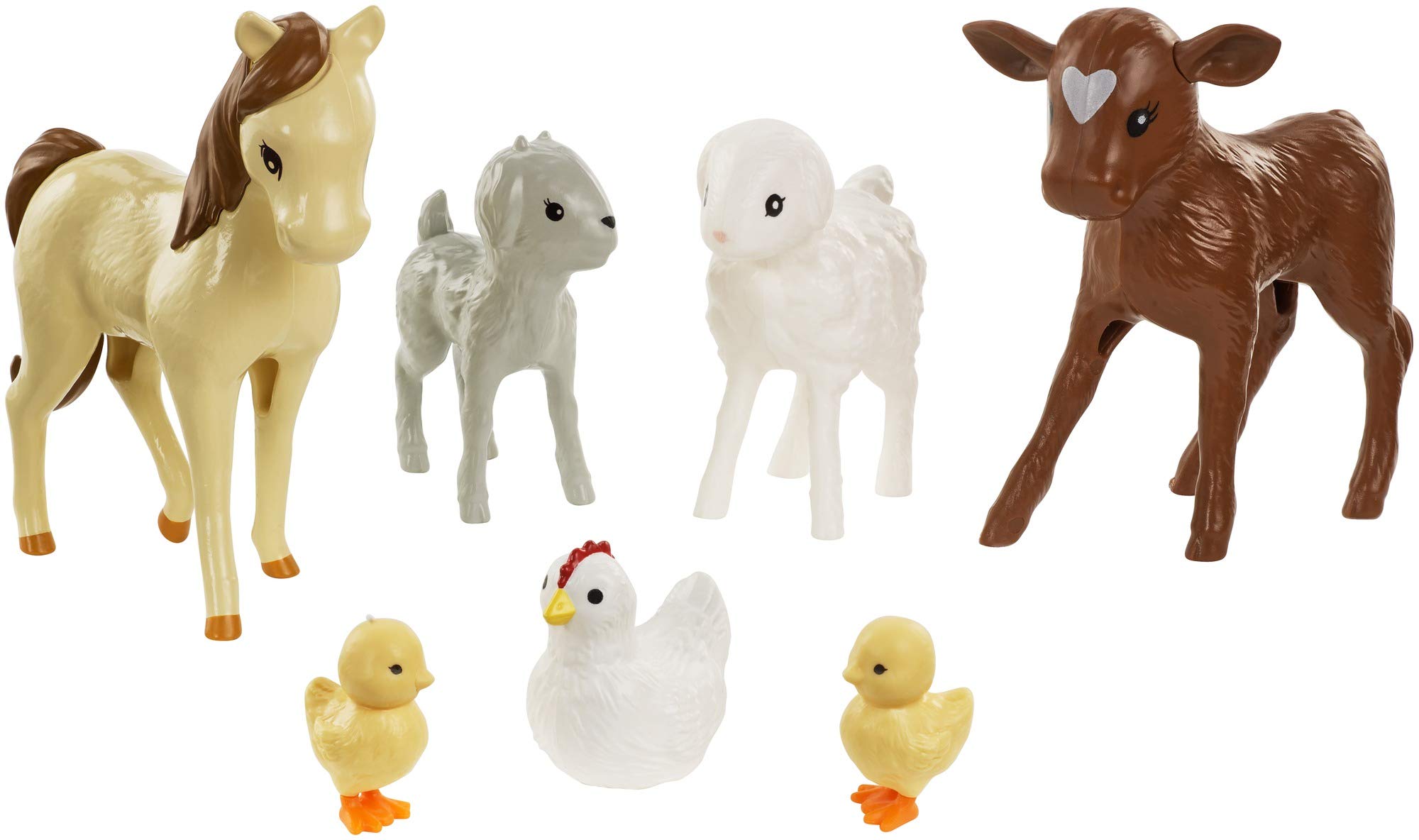 Foto 8 pulgar | Set De Juego Barbie Sweet Orchard Farm Blonde Con 7 Animales - Venta Internacional.