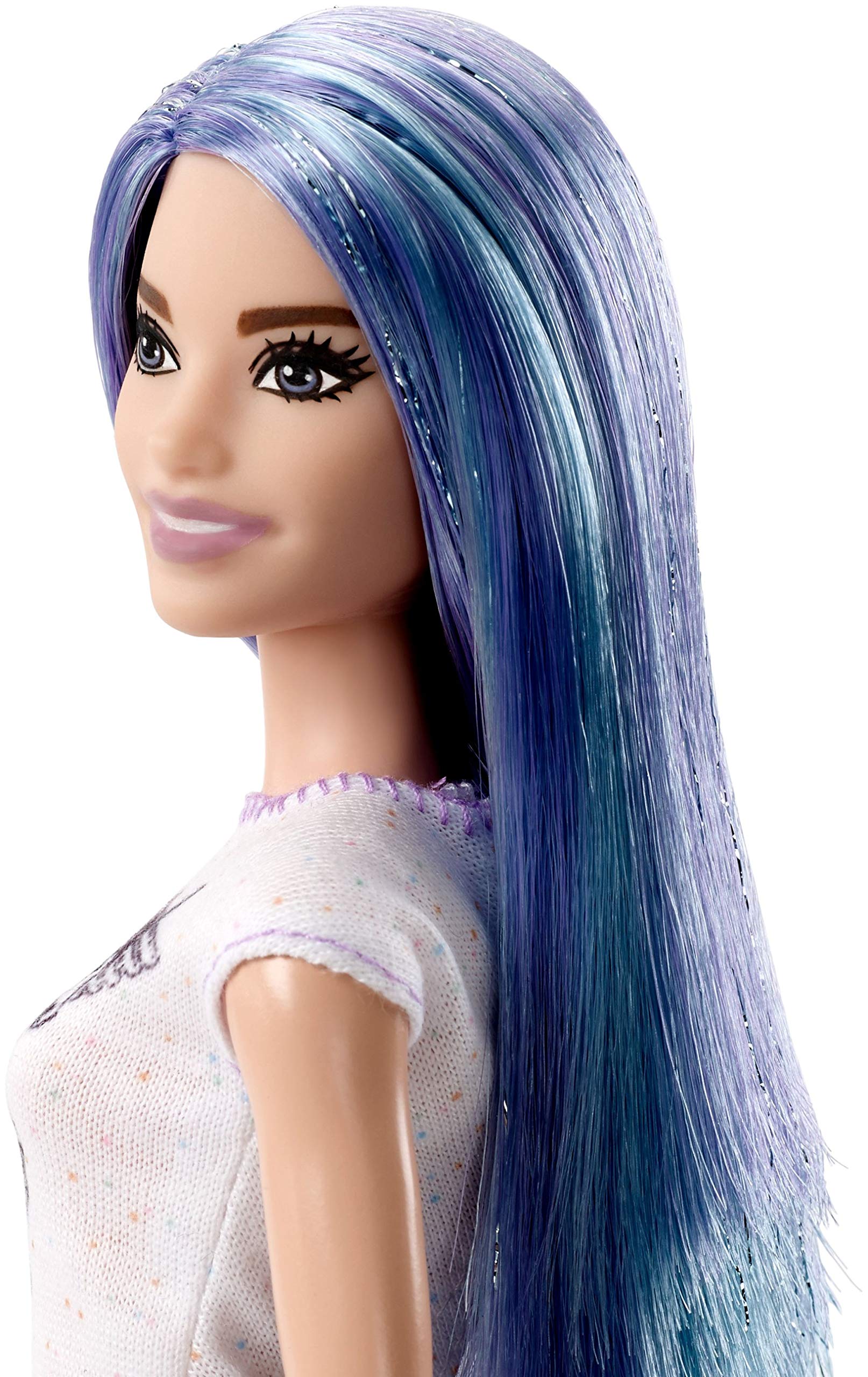 Foto 6 pulgar | Muñeca De Moda Barbie Fashionistas 88 Con Camiseta De Unicornio - Venta Internacional.