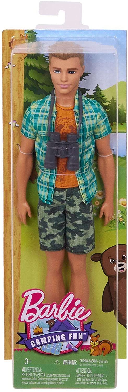 Foto 5 pulgar | Barbie Camping Fun Ken Doll - Venta Internacional.