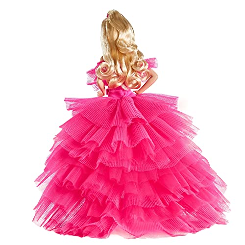 Foto 2 | Muñeca Barbie Signature Pink Collection De 30 Cm Con Soporte - Venta Internacional.