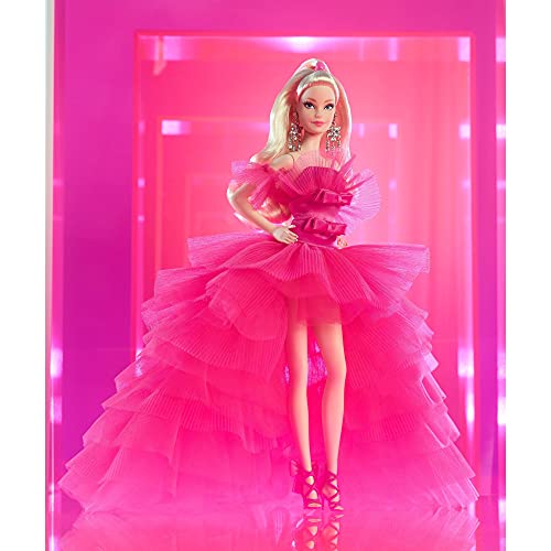 Foto 5 | Muñeca Barbie Signature Pink Collection De 30 Cm Con Soporte - Venta Internacional.