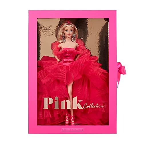 Foto 7 pulgar | Muñeca Barbie Signature Pink Collection De 30 Cm Con Soporte - Venta Internacional.