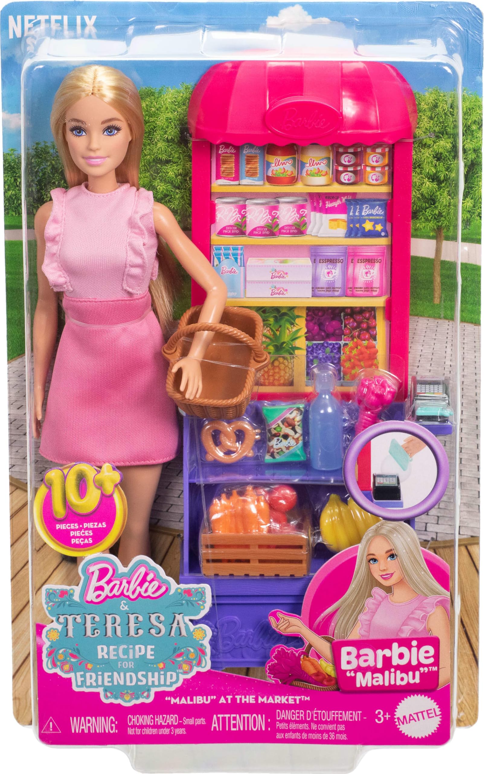Foto 7 pulgar | Muñeca Moderna De Barbie Y Teresa, Receta Para La Amistad Con Set De Juego - Venta Internacional.