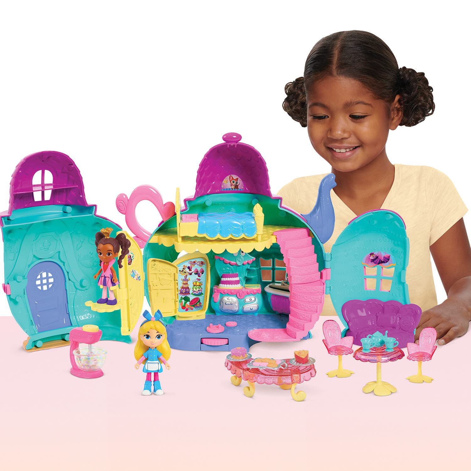 Foto 3 pulgar | Set De Juego Just Play Disney Junior Alice's Wonderland Bakery, 15 Piezas - Venta Internacional.